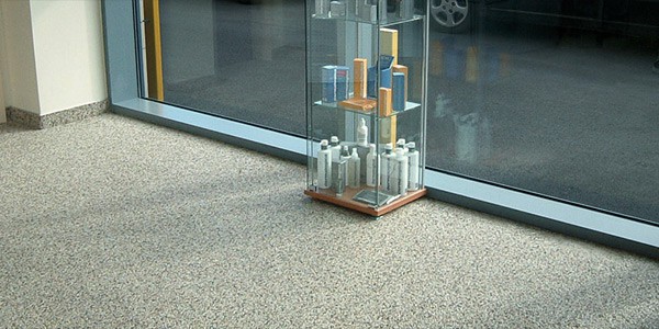 stone carpet schaufenster