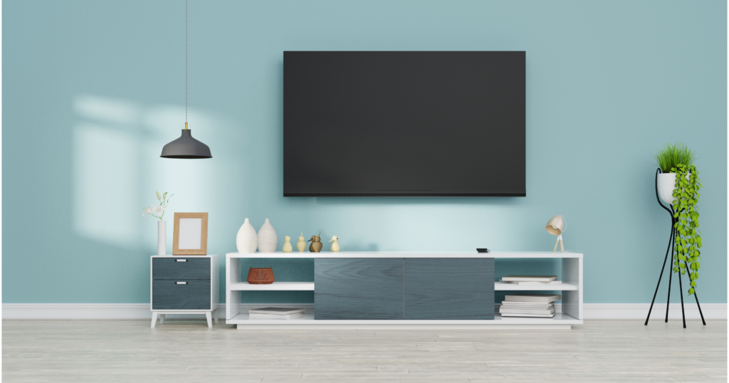 Wohnzimmer mit Vinylboden